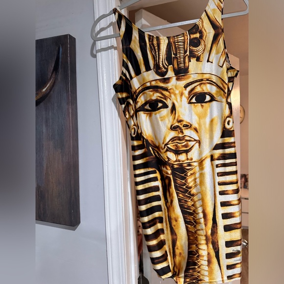 Custom king tut mini dress - Picture 3 of 4